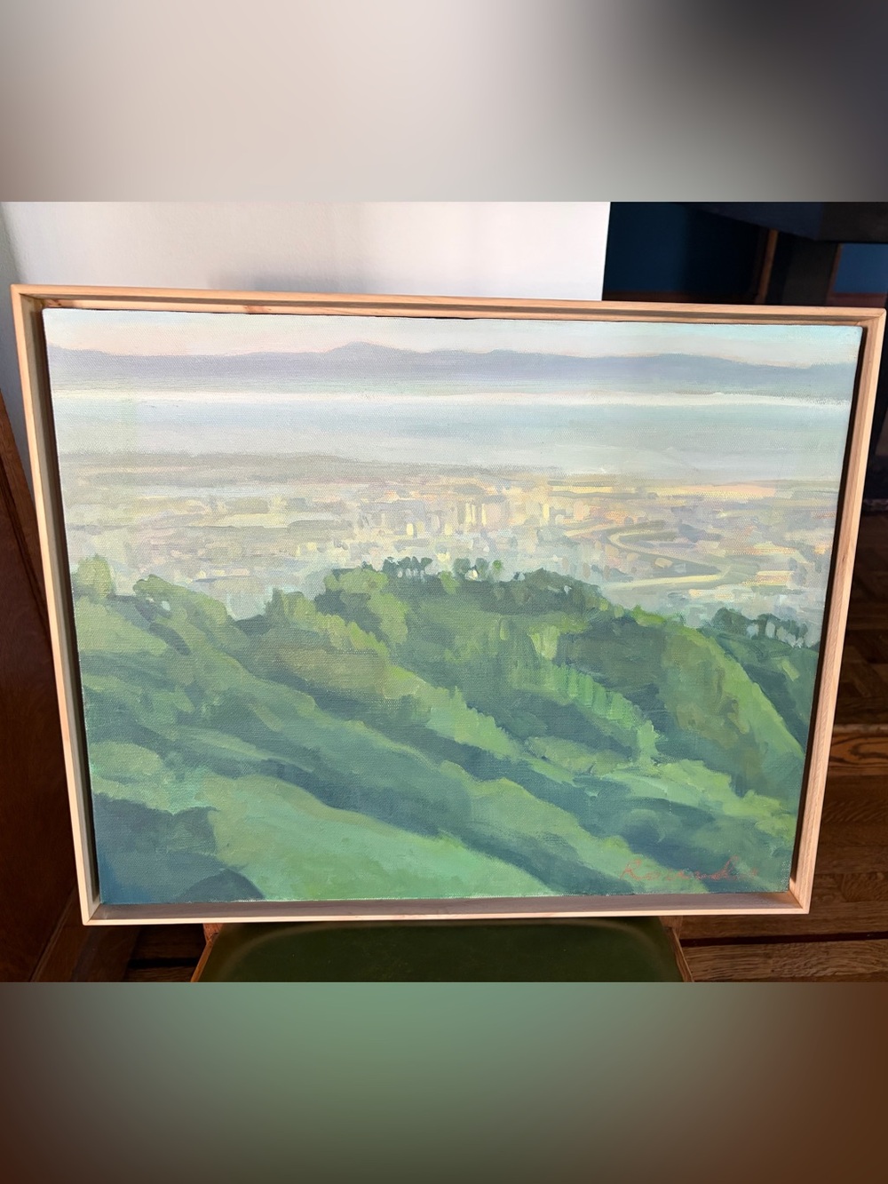 Original Tilden Park, Berkeley CA Plein Air Painting